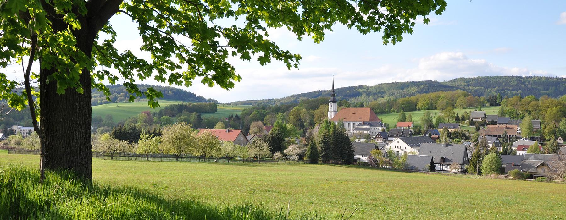 Cunewalde village