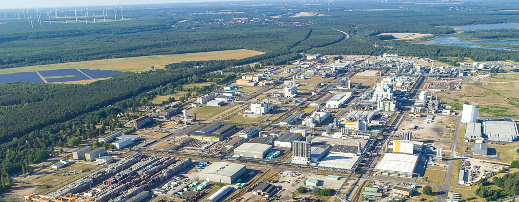 Aerial view of BASF