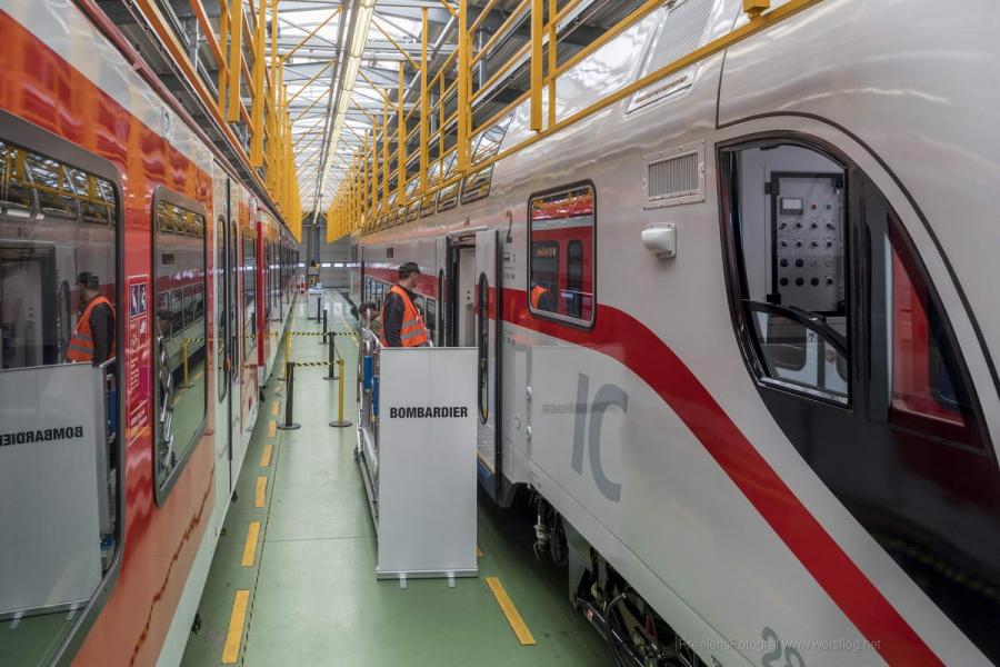 Produktion bei der Alstom Transport Deutschland GmbH